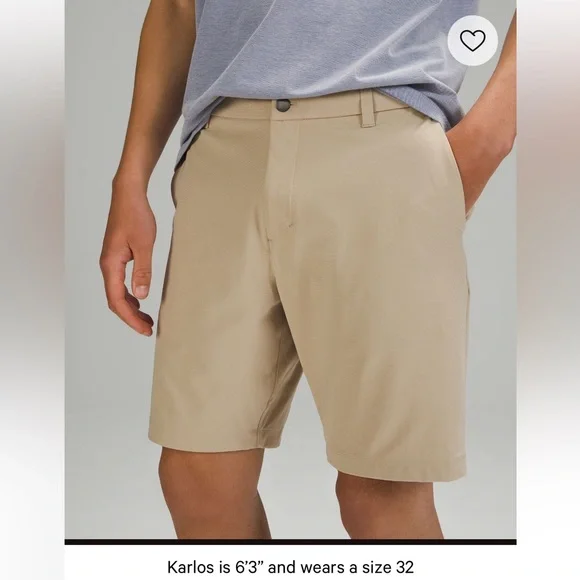 Lululemon Navy Commission Short 9” - Picture 4 of 5